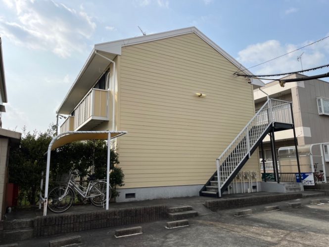 【犬山市】O様アパート屋根・外壁塗装工事